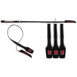 MIKADO Total Fishing Angelrutentasche Schutzhülle für Angelruten - Neopren Taschenformat - 210cm bis 300cm, Aus hochwertigem Neopren 240-270cm