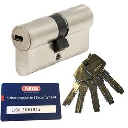 ABUS Profilzylinder ABUS EC660 Doppelzylinder versch. Längen, 3- 10 Schlüssel 45/45 mm