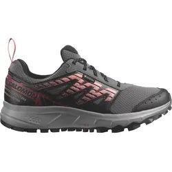 Salomon Wander GTX W Damen Wanderschuh plum kitten/black/peach amber UK 7