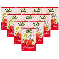 TeeFee - Erdbeerzauber Bio Früchtetee Kindertee Set 10 St