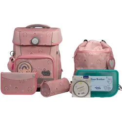 School-Mood Champion Pro 7-tlg. Schulranzenset Rainbow