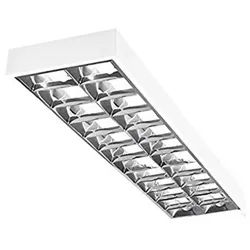 Kanlux Aufbaurasterleuchte NOTUS für T8 295x1225mm