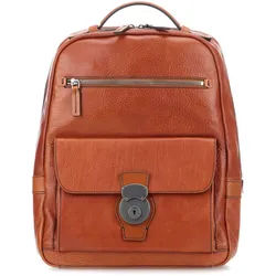The Bridge Capalbio Laptop Rucksack Cognac