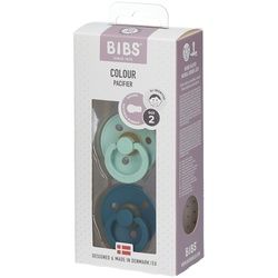 Bibs® Bibs Couleur Schnuller Mint - Forest Lake 6 - 18 Monate Größe 2