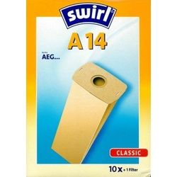 Swirl Staubsaugerbeutel A14 Classic aus Spezialpapier für AEG Staubsauger