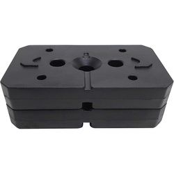 Christopeit Sport Gewichtsplatten-Set für SP 5000 und Profi Center 2x5 kg