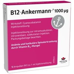 B12 ANKERMANN 1.000 μg Ampullen 5X1 ml