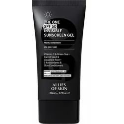Allies OF Skin The One SPF 50 Invisible Sunscreen Gel ‚Äì unsichtbarer Gel-Schutz Sonnenschutzcreme ml