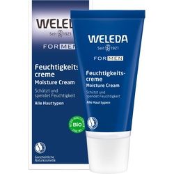 Weleda Feuchtigkeitscreme for Men - hautberuhigende, leichte Pflege erfrischt und zieht sofort ein