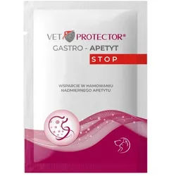 VET PROTECTOR® GASTRO – APETYT STOP – Hemmung übermäßigen Appetits, Steigerung des Sättigungsgefühls bei Hunden und Katzen 3,5 g