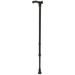 Rebotec Handy anatomischer Gehstock, schwarz 1 St