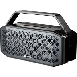 Mozo Outdoor-Xtreme Lautsprecher schwarz (OUTDOOR-XTREME) (10 h, Akkubetrieb), Bluetooth Lautsprecher, Schwarz