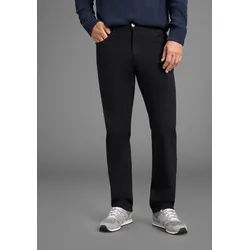 5-Pocket-Hose MAN'S WORLD, Herren, Gr. 26, N + U Gr, marine, Web, Obermaterial: 98% Baumwolle, 2% Elasthan, regular fit lang, Hosen 5-Pocket-Hose