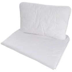 Avelia Kinderbettset , Weiß , Textil , Füllung: Baumwollfüllung, Polyester, Lyocell,Baumwollfüllung , 100x135 cm , Oeko-Tex® Standard 100 , Schlafen, Babybettausstattung, Babydecken & Babykissen