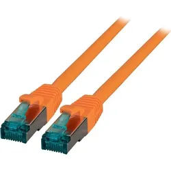 EFB-Elektronik Patchkabel Cat.6A S/FTP EC6000A 0.5m or MK6001.0,5O
