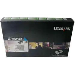 LEXMARK X746A1CG CYAN TONER - 7000 SEITEN FÜR X746DE