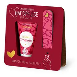La Vida Handcreme Handpflege Handcreme Nagelfeile Naturkosmetik Geschenk la vida Herzen rot