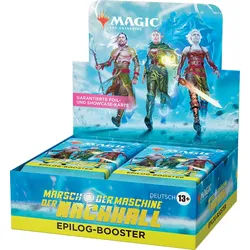 Marsch der Maschine: Der Nachhall - Epilog-Booster Display - deutsch MtG Magic the Gathering