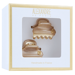 Alexandre de Paris Pince Vendôme Baby Champagner Geschenkebox 2 Stück