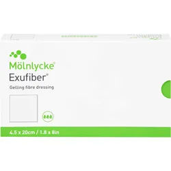 Exufiber 4.5x20 cm Verband 10 ST