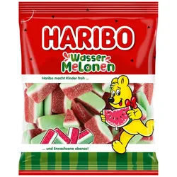 HARIBO Süßigkeit, Haribo Melonen trikolor 3cm großen Fruchtgummihappen dreifarbig 160g