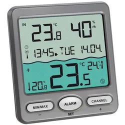 TFA Dostmann TFA Funk-Poolthermometer Wetterstation