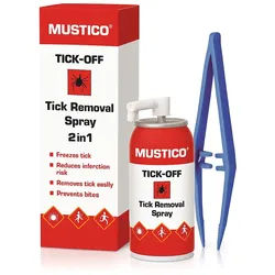Biovena Health Mustico Tick-Off – Spray zur sicheren Entfernung von Zecken 1 St