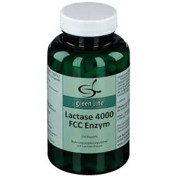 green line Nutritheke Lactase 4000 FCC Enzym