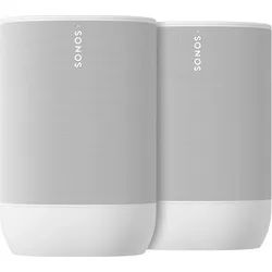 Sonos Move 2 Weiß Doppelpack