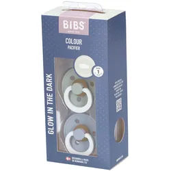 Bibs Colour Schnuller Nacht Sage/Cloud Glow 0-6 Monate