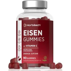 Horbaach Eisen Vitamin C Gummibärchen 90 St