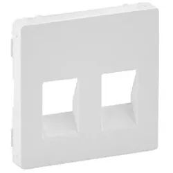 Legrand 755370 Abdeckung für Lautsprecherdose mit Federklemmen 2-fach