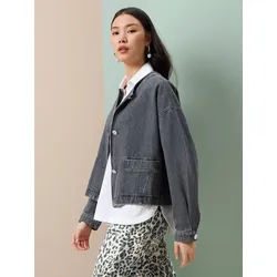La veste en jean Riani gris