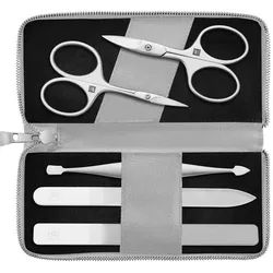 Zwilling Maniküre Pediküre Set 5tlg. mit Nagelschere grau