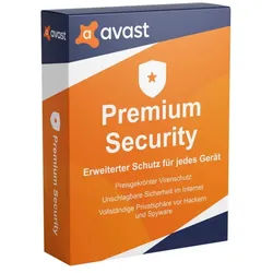 Avast Premium Security 2025 | 10 Geräte / 1 Jahr | Download + Produktschlüssel