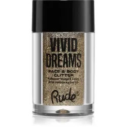 Rude Cosmetics Vivid Dreams Glitter für Körper und Gesicht Farbton Visionary 2.7 g