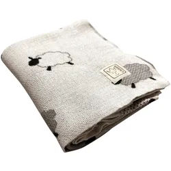 Kaiser Babydecke Strick 80x100 cm Organic Cotton, beige