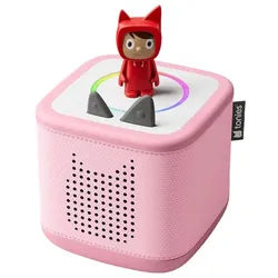 tonies Hörspielfigur tonies® Toniebox 2 Starter Set Rosa mit Kreativ-Tonie Rot