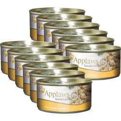 Applaws Katzen-Hühnerbrust 12x70g CUP