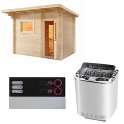 Sentiotec Sauna Komplettset LAVA | Nordex Combi Next | 5 Pers.