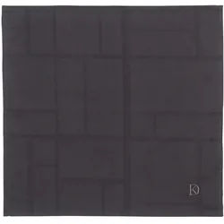 Dieter Knoll Stoffserviette , Anthrazit , Textil , Struktur , 45x45 cm , Oeko-Tex® Standard 100, FSC Mix , Geschirr, Tischkultur & Serviergeschirr, Servietten
