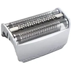 Trade-Shop Ersatzscherkopf passend für Braun 195 195s 195s-1 197 197s 197s-1 199 199s 199s-1, Ersatz-Scherfolie zum einfachen und schnellen Austausch silberfarben