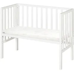 Roba Beistellbett 3in1 Set 90 x 45 cm , Holzwerkstoff , 45x90 cm , Babymöbel & Kindermöbel, Babyzimmer, Babybetten, Beistellbetten