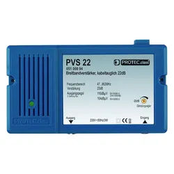 1St. Protec.class PVS22 Breitbandverstaerker, kabeltauglich 22dB