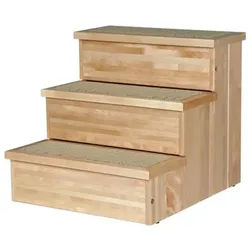 Stairs wood 40 × 38 × 45 cm nature
