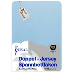 DUKAL Spannbettlaken Kinderspannbettlaken oval für Kinderwagen/Stubenwagen, 100% Baumwolle, Doppel-Jersey, Gummizug: rundum, (1 Stück), 37x70 - 41x70 cm, aus hochwertigem Doppel-Jersey, Made in Germany 37-41 cm x 70 cm