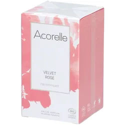 Acorelle Eau de Parfum 'Velvet Rose' BIO