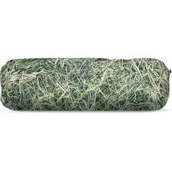 Foonka Kissenrolle 50 x 15 cm Heu mit Füllung aus Buchweizenschalen