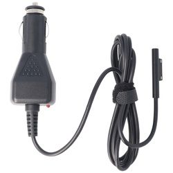 15 Volt KFZ-Ladekabel Microsoft Surface Pro 5, 6, 7, X Ladestrom 2,58A, Spannungen beachten, 112,5 cm Kabellänge