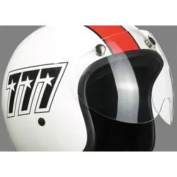 Bandit Jet Knopf Visier, transparent für Männer